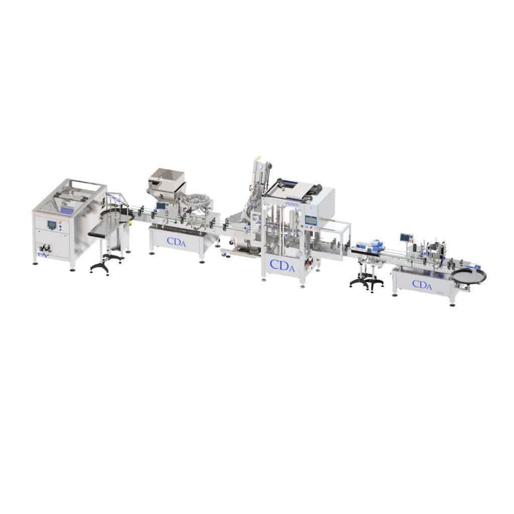Packaging line for the pharmaceutical industry - CDA - for the food ...