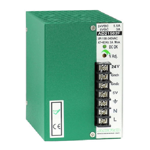 Robust power supply AD2150F series Acro Engineering inc. AC/DC / dualoutput / DIN rail