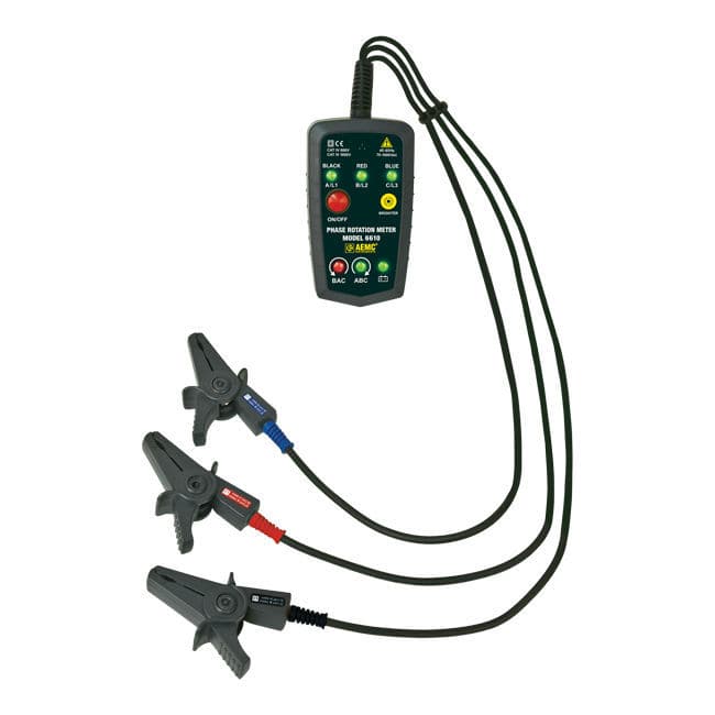 Voltage indicator 6610 AEMC Instruments phase sequence / LED