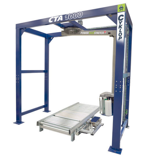 Rotary Arm Stretch Wrapper Cta Cyklop Fully Automatic Pallet Stretch Film