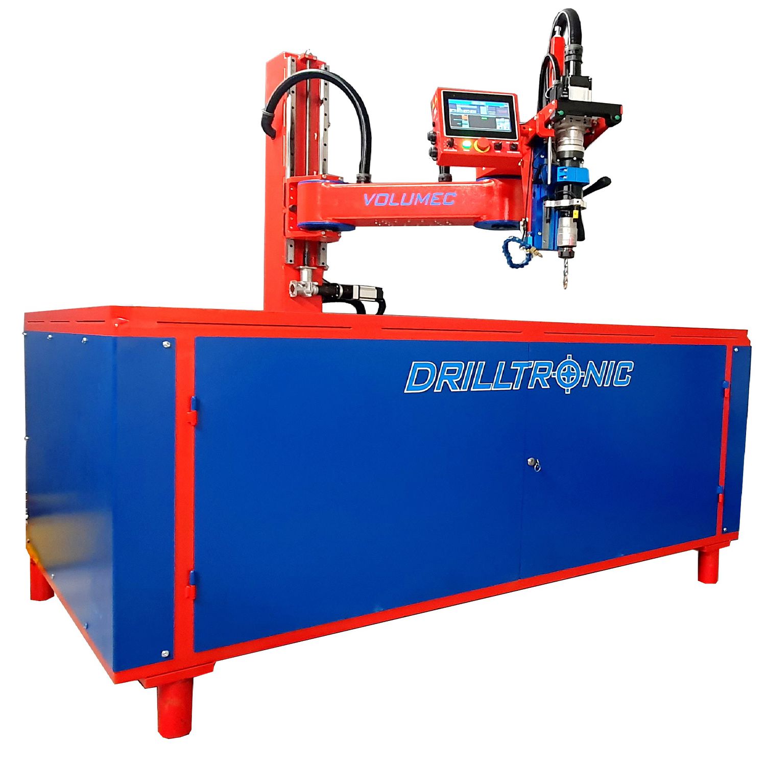 Cnc Drilling And Tapping Machine Drilltronic Dtm Volumec® And Easyarm