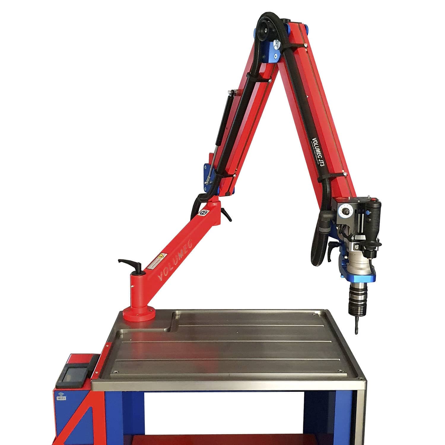 Swingarm tapping machine JT3150 Evo² VOLUMEC® & EASYARM electric