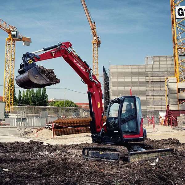 【vivi】 Midi excavator - ViO80-2PB - YANMAR COMPACT EQUIPMENT EMEA