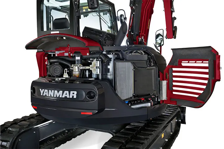 Midi excavator - ViO80-2PB - YANMAR COMPACT EQUIPMENT EMEA