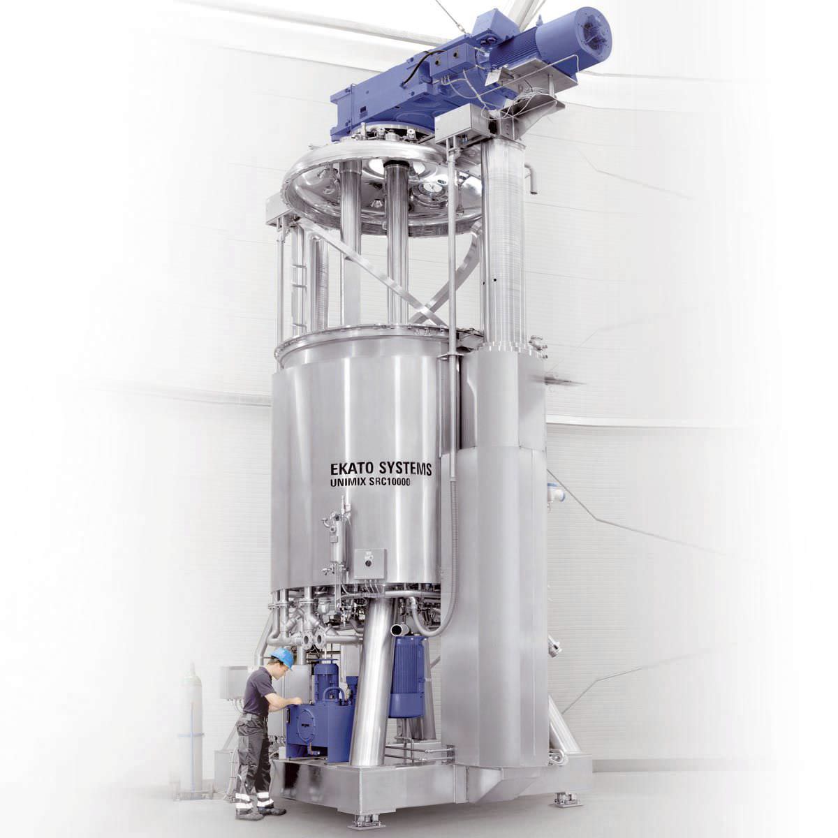 Ribbon mixer UNIMIX SRC series EKATO GROUP batch / for liquids / vertical
