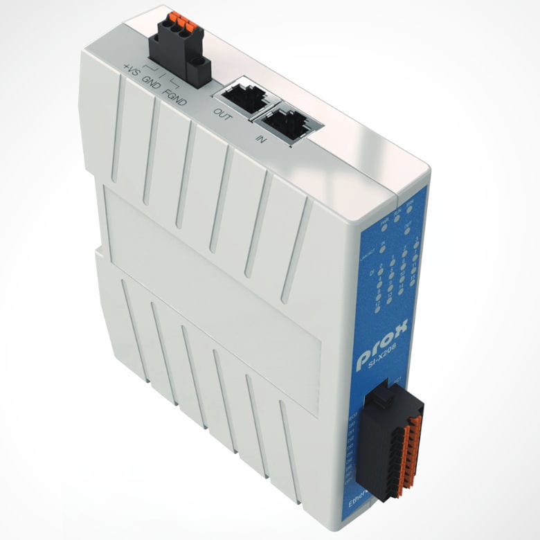 Digital I/O module - SI-X208 - Protech Systems - Ethernet / RJ45 / EtherCAT