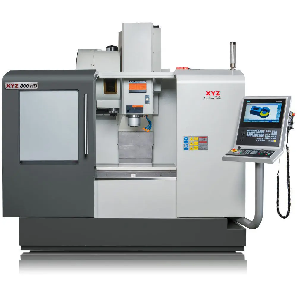 3-axis CNC machining center - XYZ 800 HD - XYZ Machine Tools