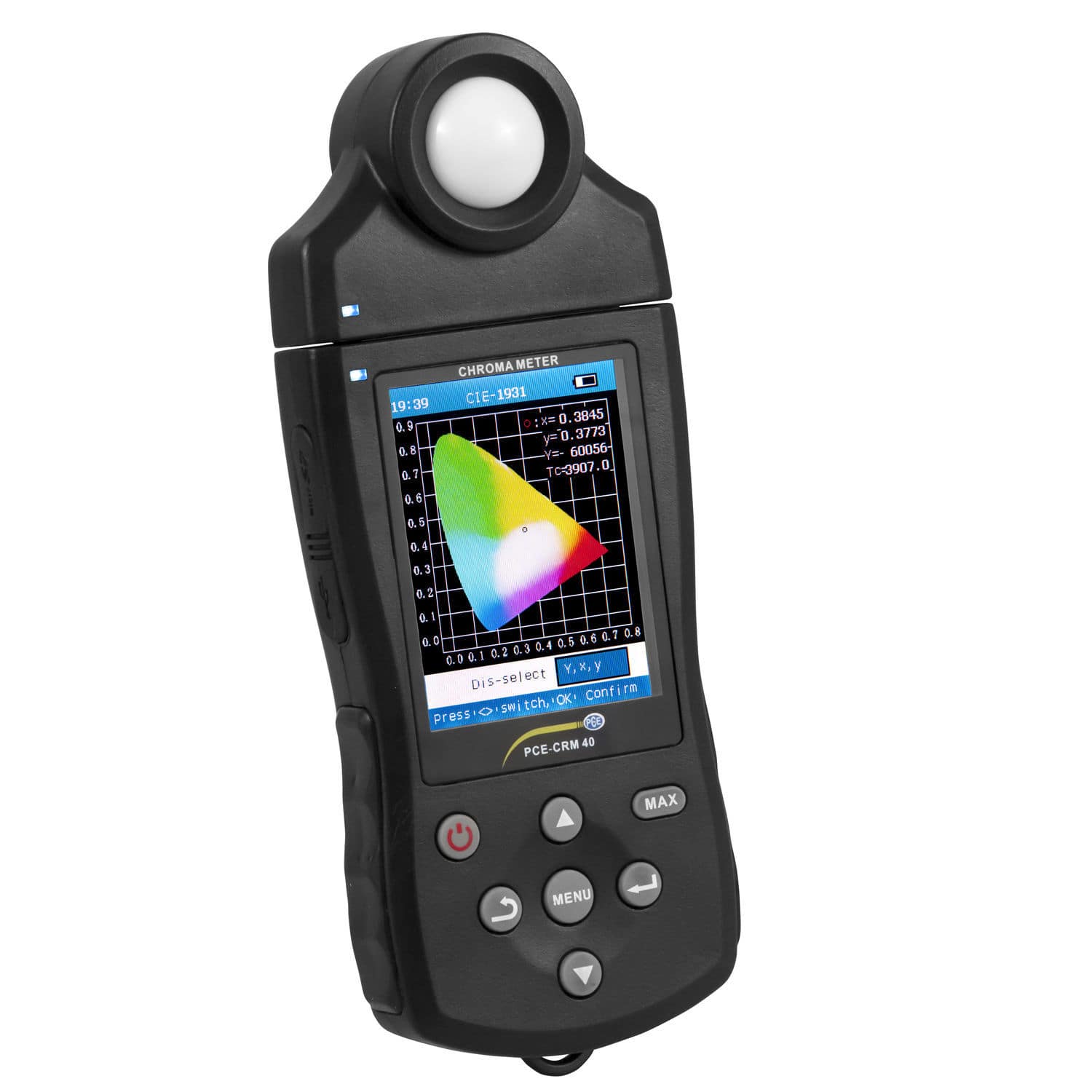 LED lighting spectrometer - PCE-CRM 40 - PCE Instruments - optical ...