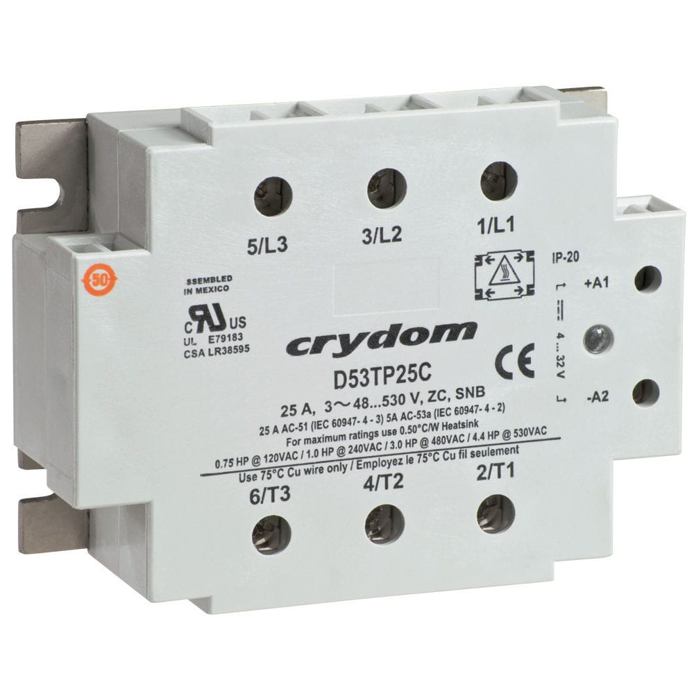 DC solid state relay - 53TP - Sensata Technologies - AC / three-phase ...