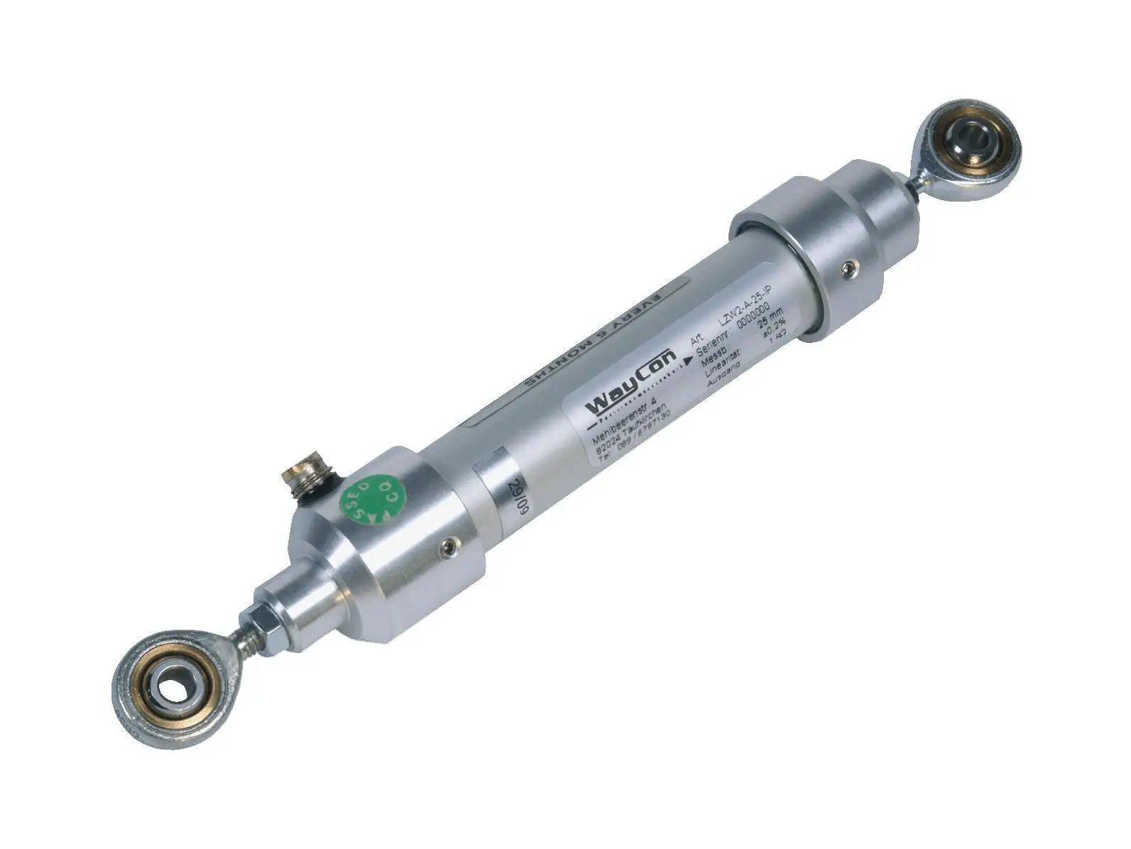 Linear position sensor - 25 - 300 mm, max. ±0.05 % | LZW2-IP