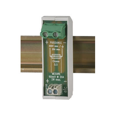 DIN rail shunt - SH10020 - ELC construction électronique