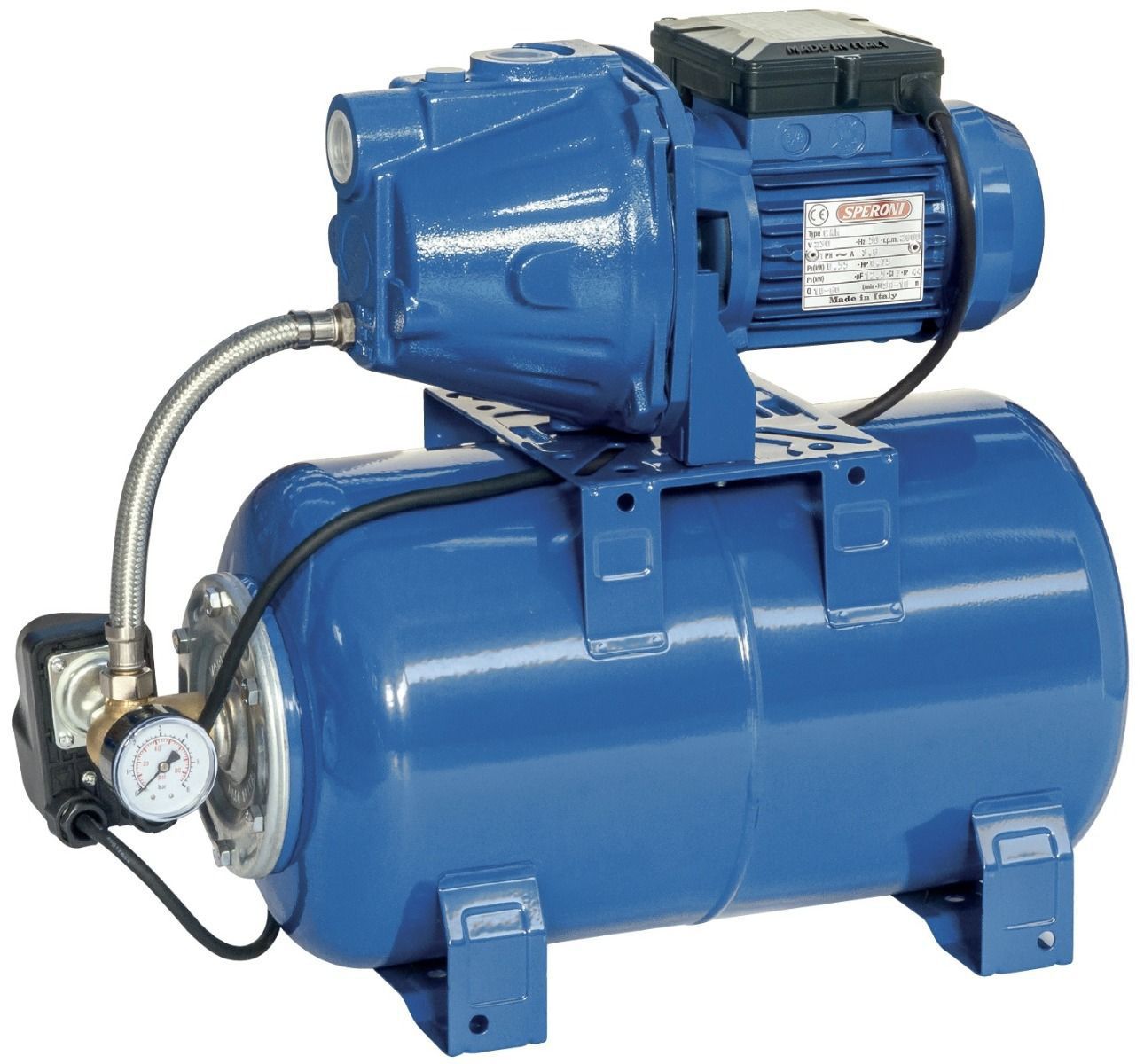 Electric Pressure Booster Pump Unit HW 25 Speroni