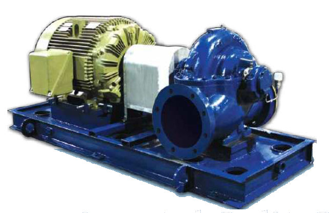 centrifugal pump side suction top discharge