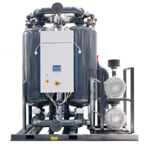 Desiccant compressed air dryer MBP series Mikropor internally heated