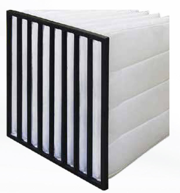 Air filter bag MPR series Mikropor polyester / multilayer / ready