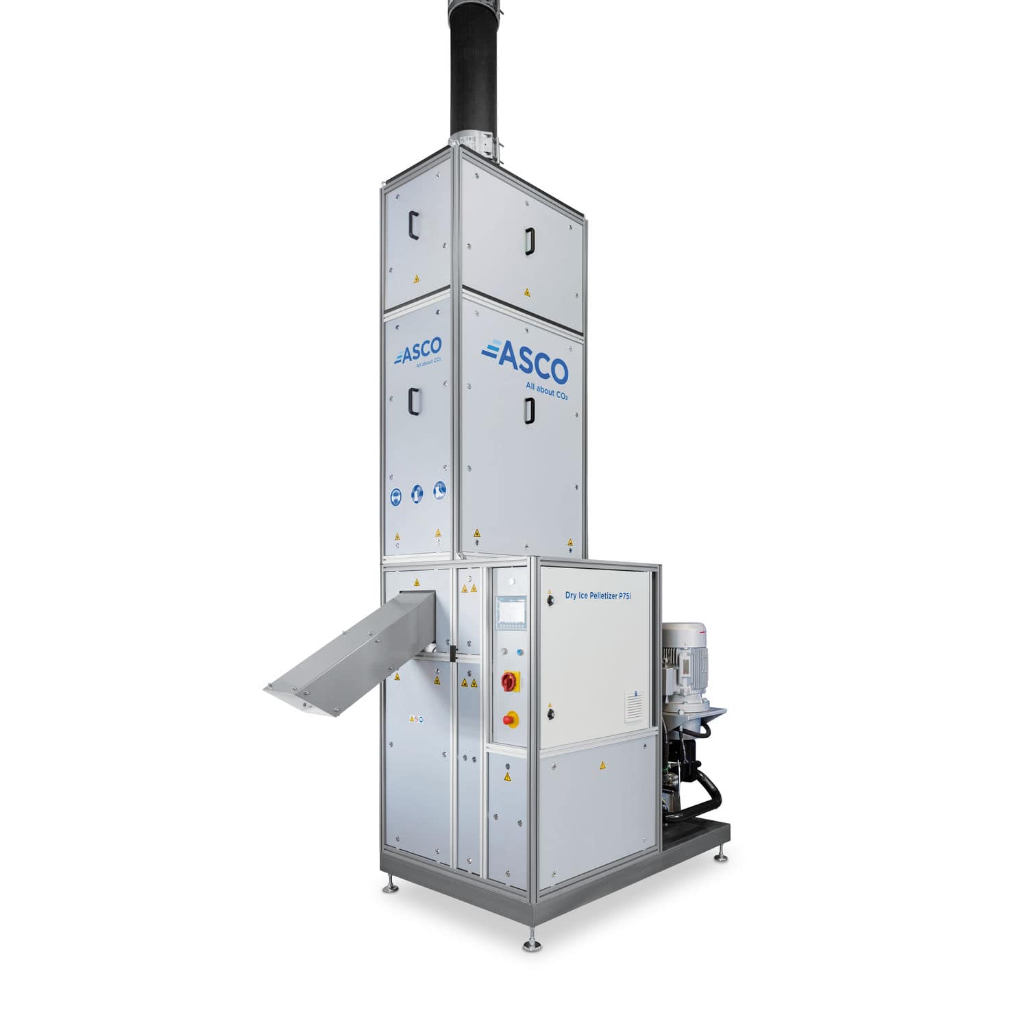 High Density Pellet dry ice pelletizer P75i ASCO CARBON DIOXIDE