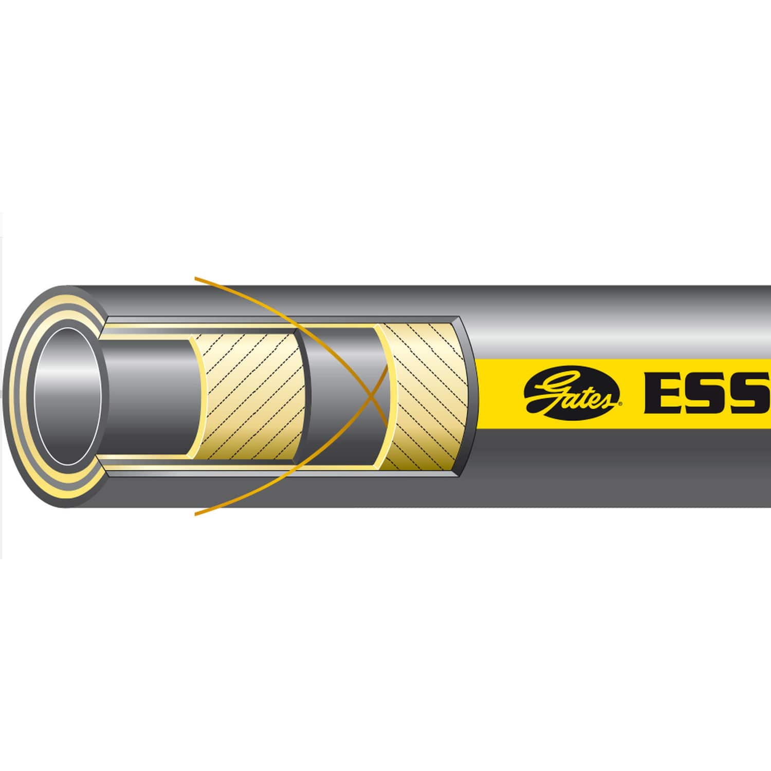 Crude oil hose ESSENTIAL BUNKER MASTER D series Gates Europe NBR