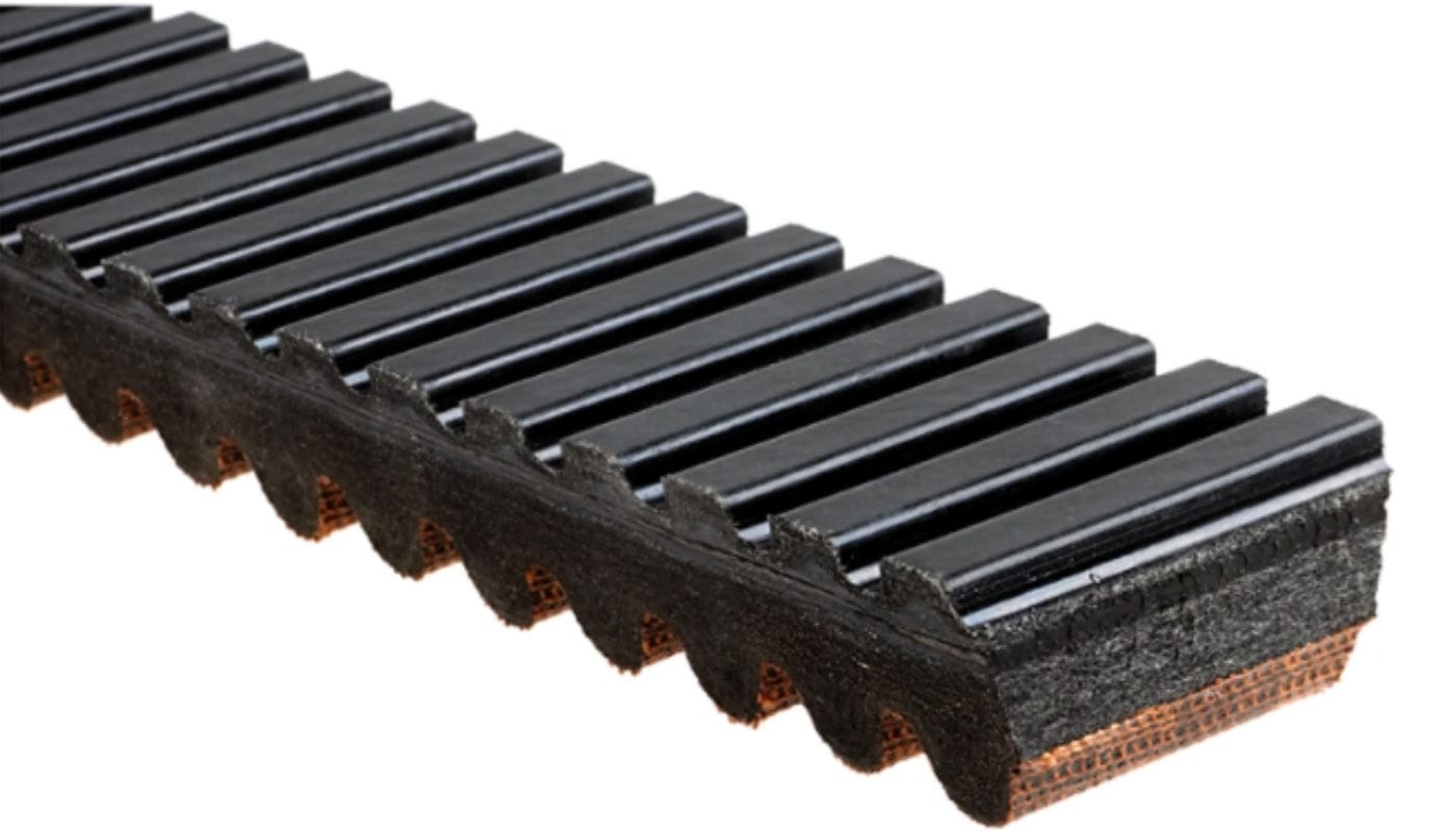 Trapezoidal belt GFORCE® C12® Gates chloroprene / CVT / OEM