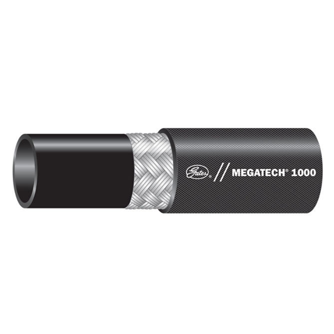 Hot oil hose MEGATECH® 1000 Gates Europe for air / rubber / high