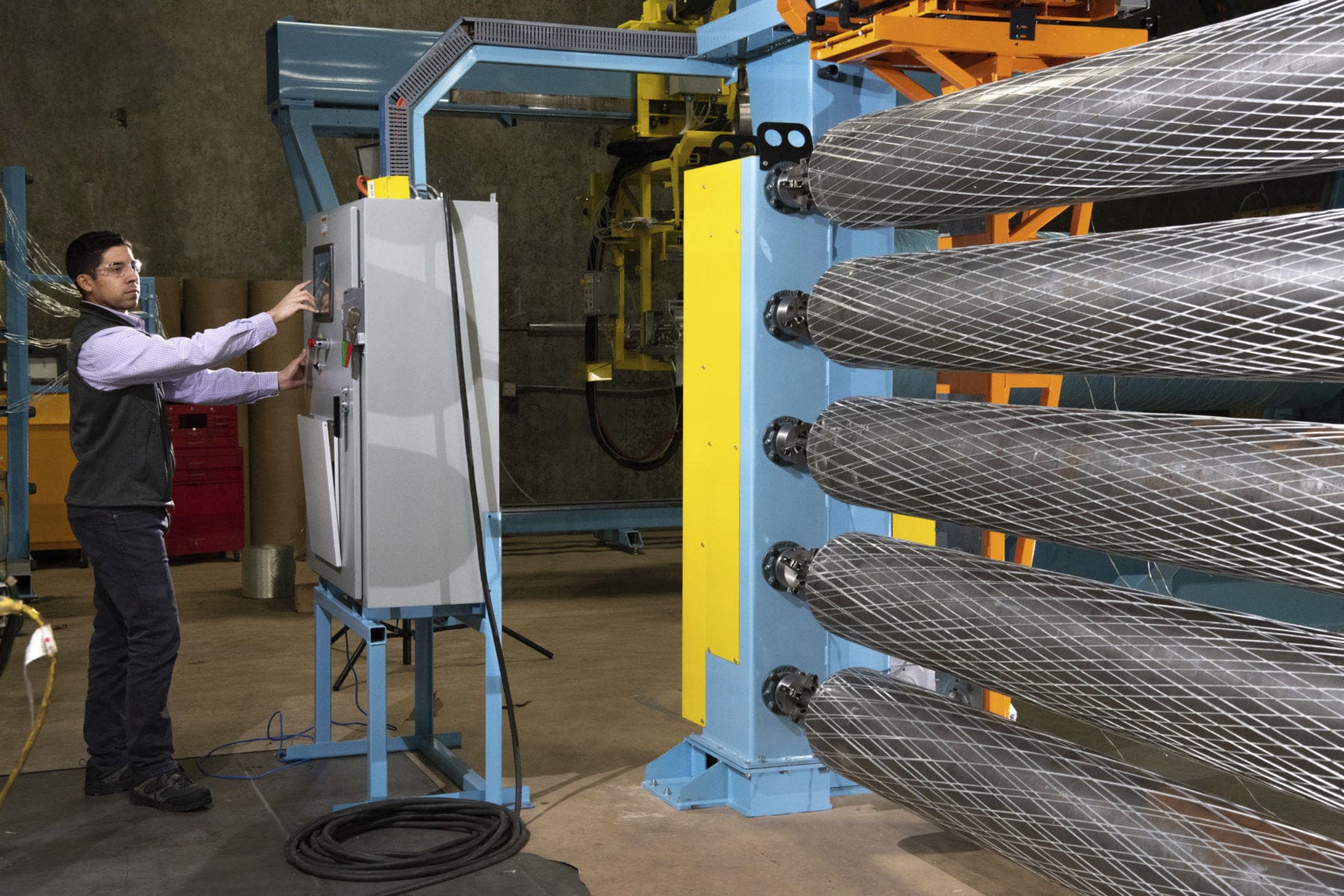 4axis filament winding machine FUSION Magnum Venus Products