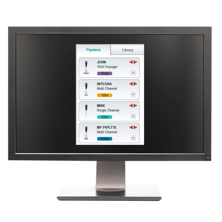 Management software VIALINK IBS INTEGRA Biosciences for pipettes