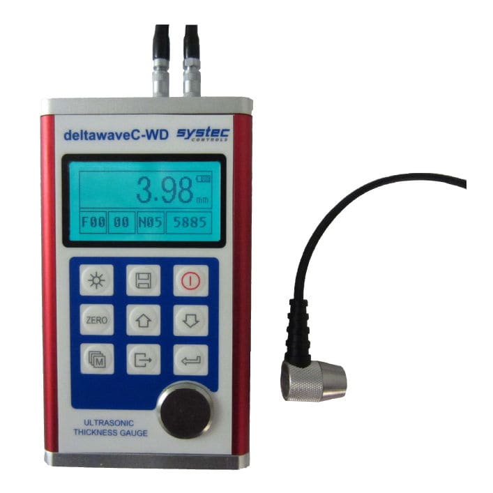 Portable thickness gauge deltawaveCWD systec Controls copper