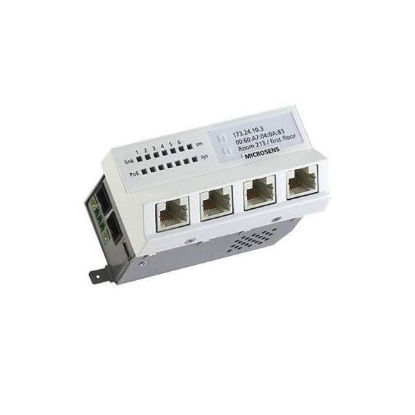 Managed switch MS440200PM48G6 MICROSENS GmbH & Co. KG 6 ports