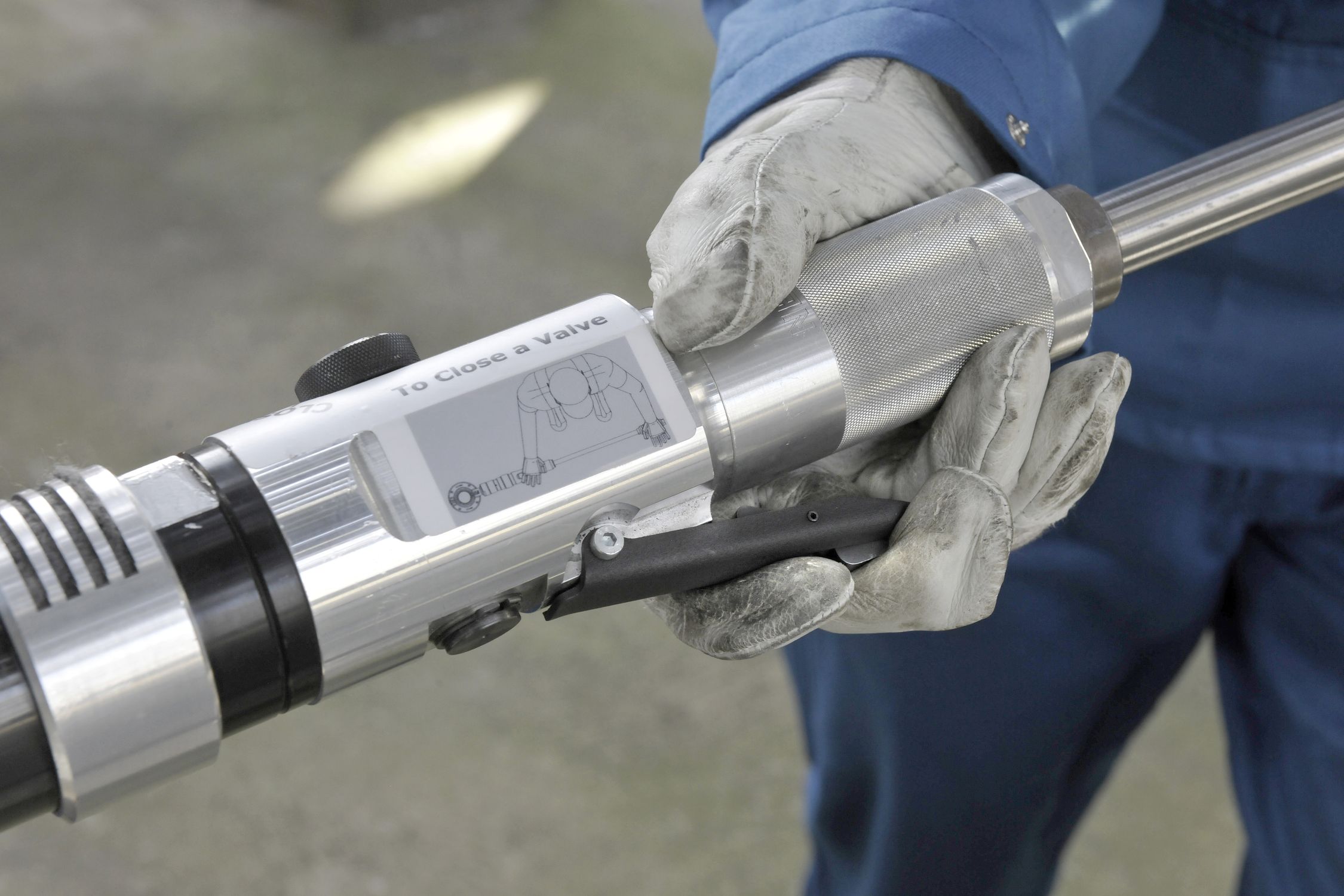 Pneumatic valve actuator Power Wrench Netherlocks linear / double