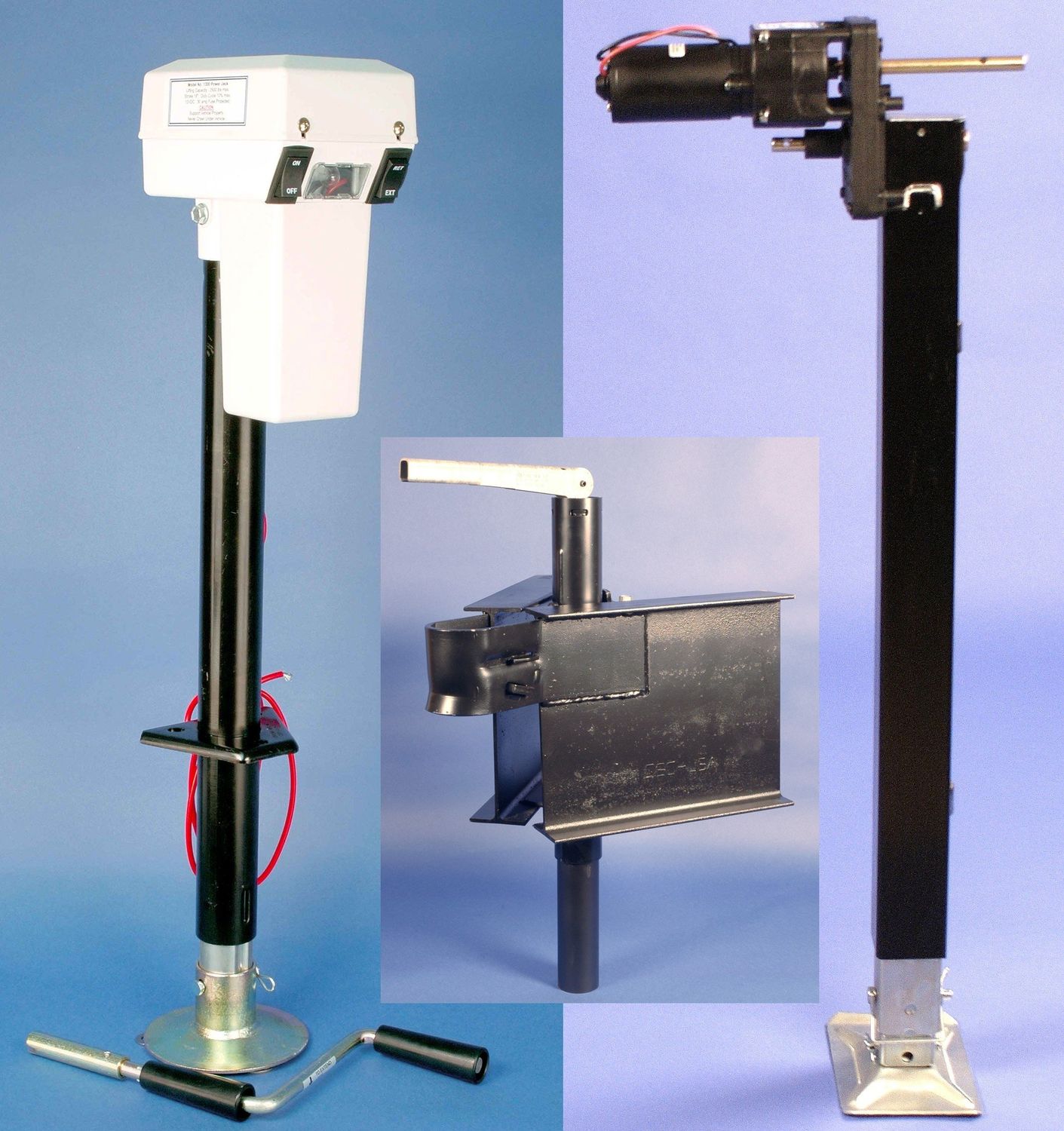 Labelled Rack Jack Rack jack - RVTJ series - Venture - mechanical / trailer / steel