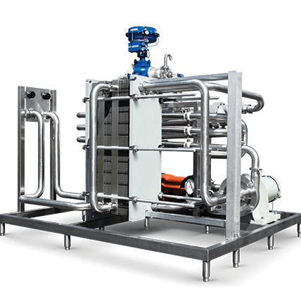 Pasteurizer for the food industry - Schmidt® SIGMATHERM - API Schmidt-Bretten,  API Heat Transfer group - fruit juice / for beer / for dairy products