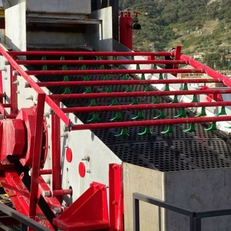 Wet screening screening unit SCREENTEC Matec for recycling