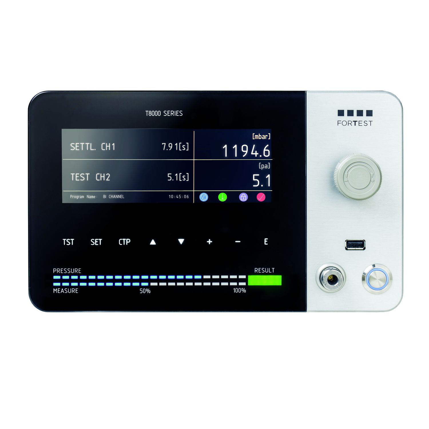 Absolute pressure decay leak tester T8890 ForTest GmbH electro