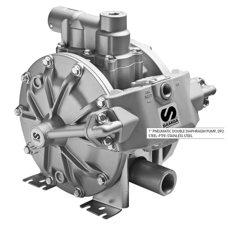 Stainless steel pump DP200 series SAMOA Industrial, S.A. air / pneumatic / selfpriming