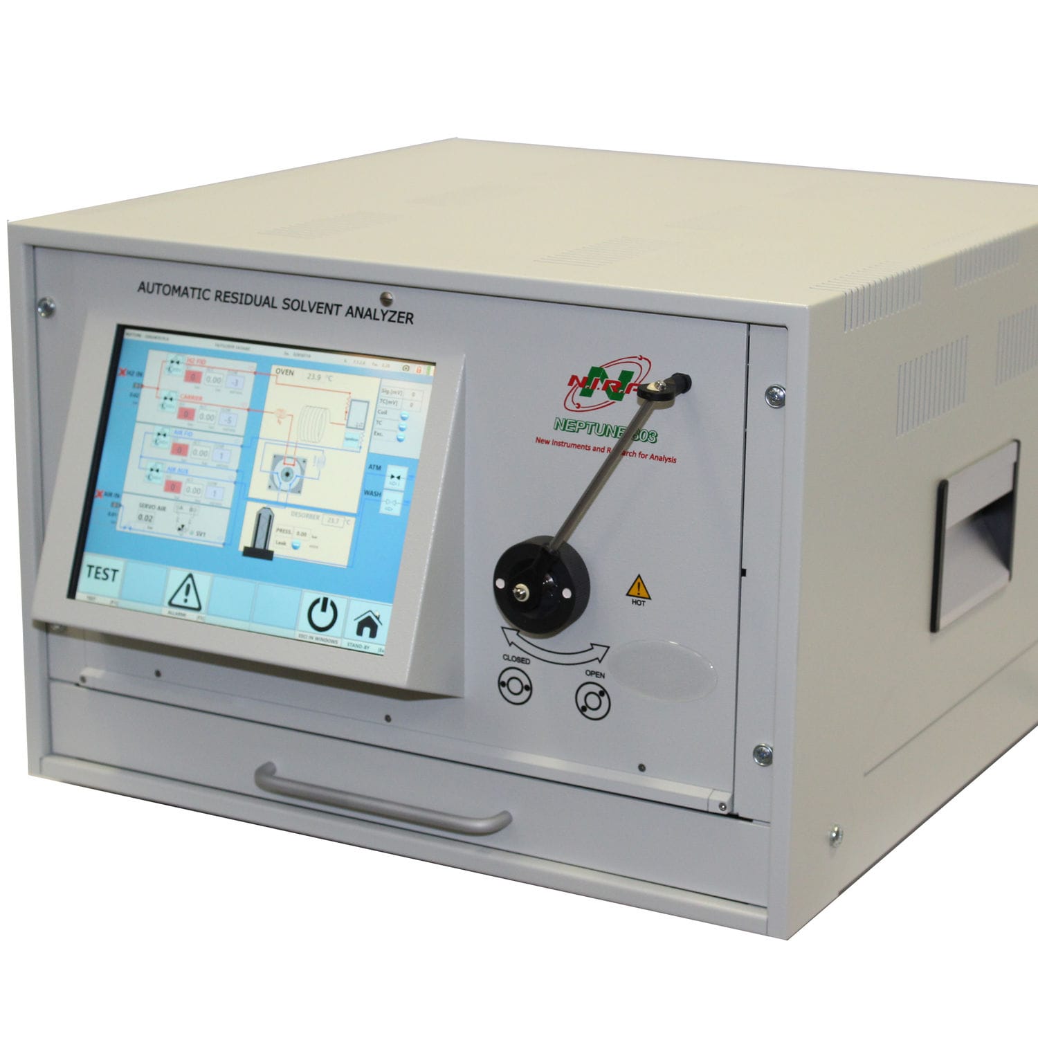 Solvent analyzer - NEPTUNE 803 - Nira Srl - process / laboratory