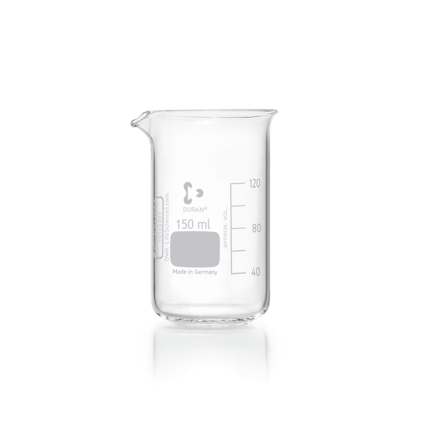 Graduated beaker 21116 series DWK life science glass