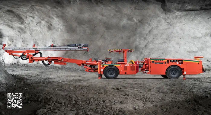 Horizontal drilling rig - DD211L - Sandvik Mining and Rock