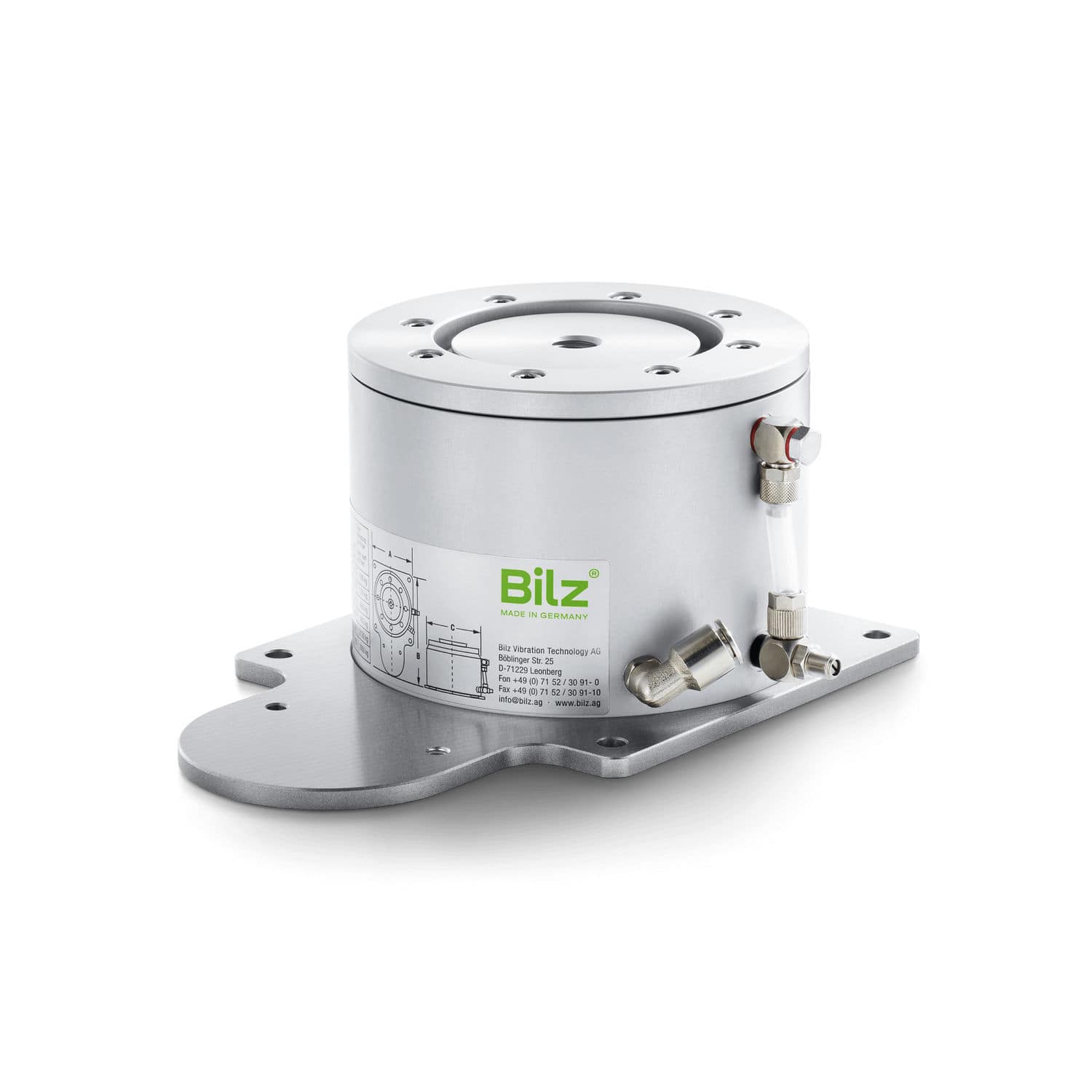 Compression spring - BIAIR®-ED-AL series - Bilz Vibration Technology AG ...