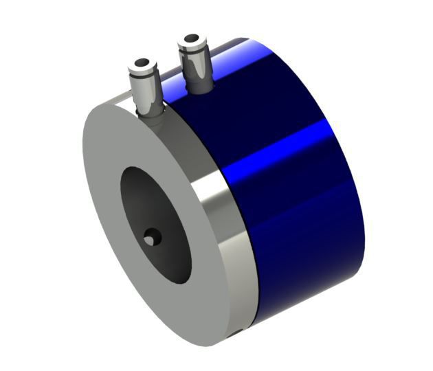 Vacuum rotary union UDWBB HAAG + ZEISSLER Maschinenelemente GmbH for air / multipassage