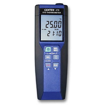 Pt100 thermometer - 375 - CENTER TECHNOLOGY - RTD / platinum / digital