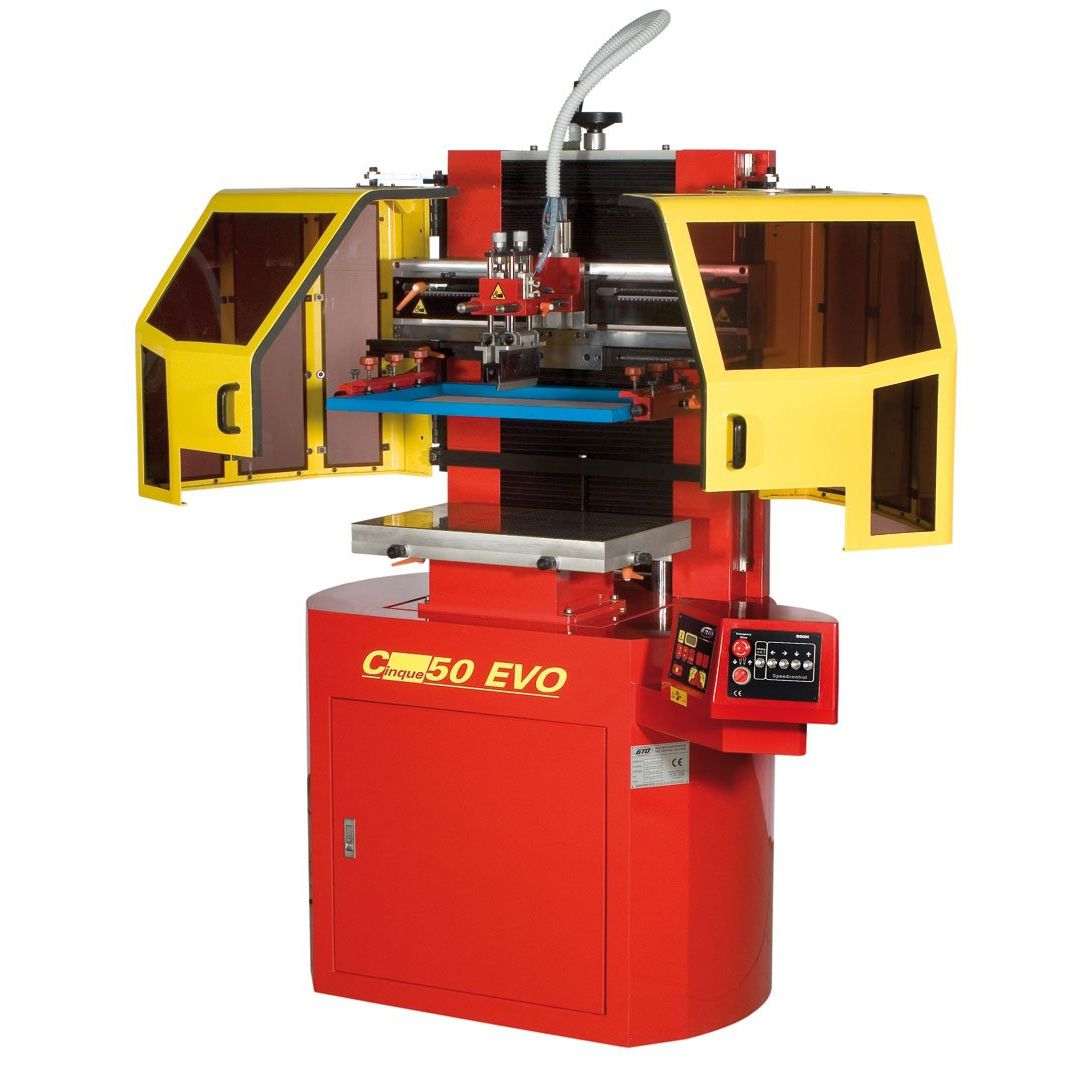 Automatic screen printer - 550 Evo - GTO - monochrome / flat bed