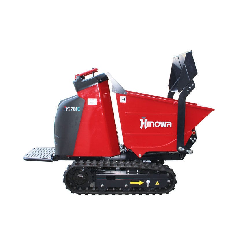 Crawler mini dumper - HS701E - HINOWA SPA - electric / self-loading ...