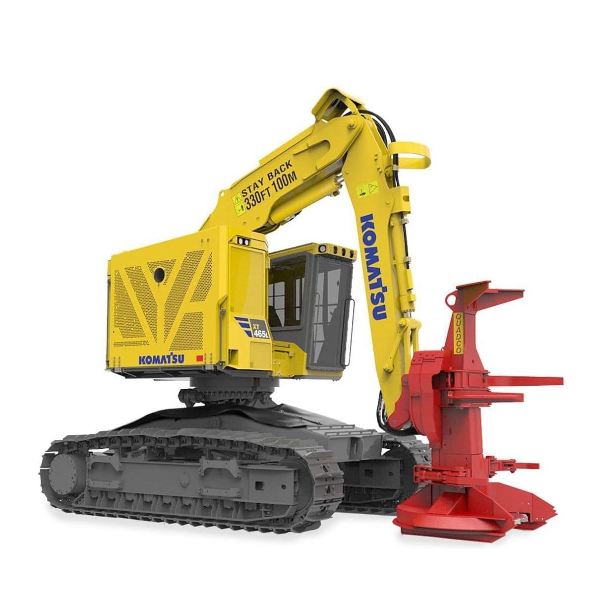 【海外輸入】 - feller-buncher forestry Tracked XT465L-5 Forest KOMATSU - 建設車両、作業車