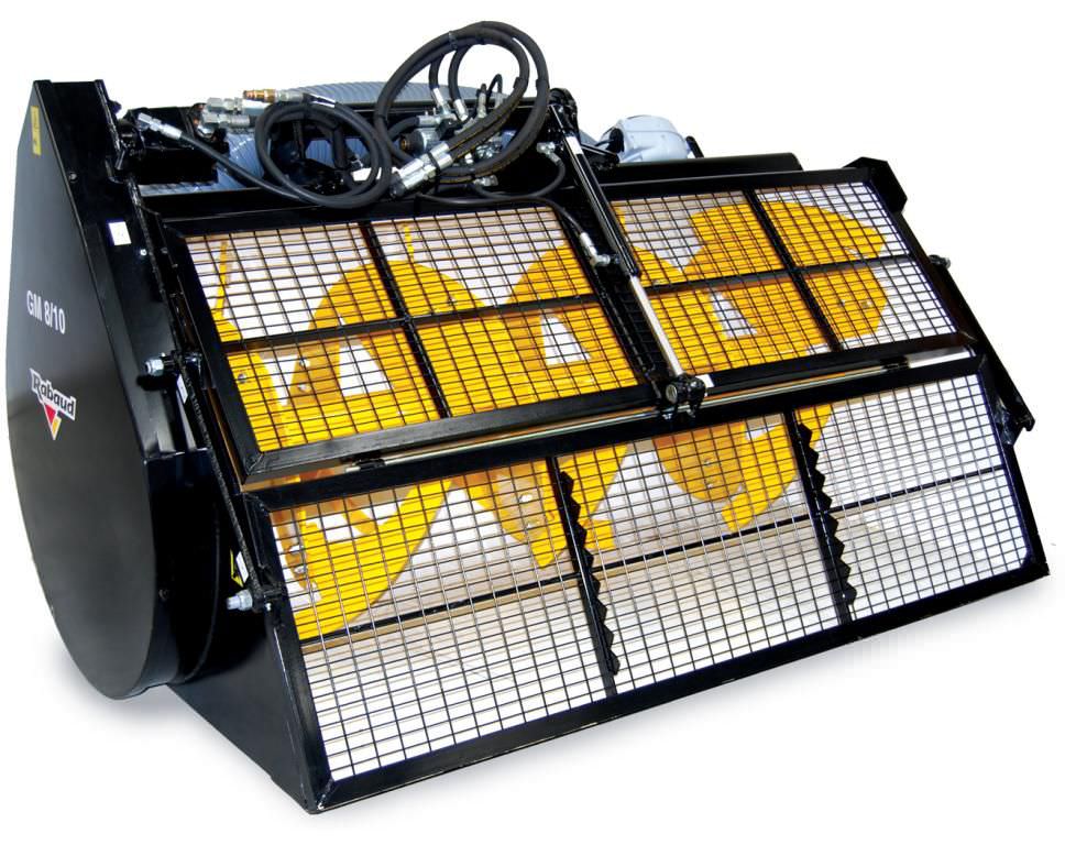 Concrete mixing bucket / for excavators / for loaders / for skid steer