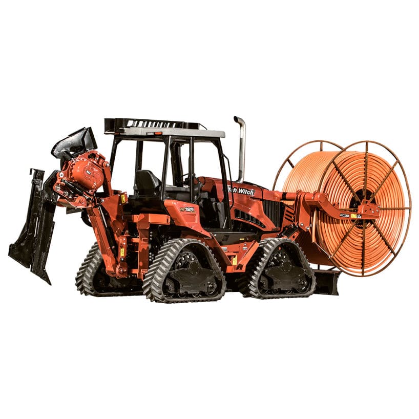 Drainage trencher - RT125 QUAD - The Charles Machine Works, Inc ...