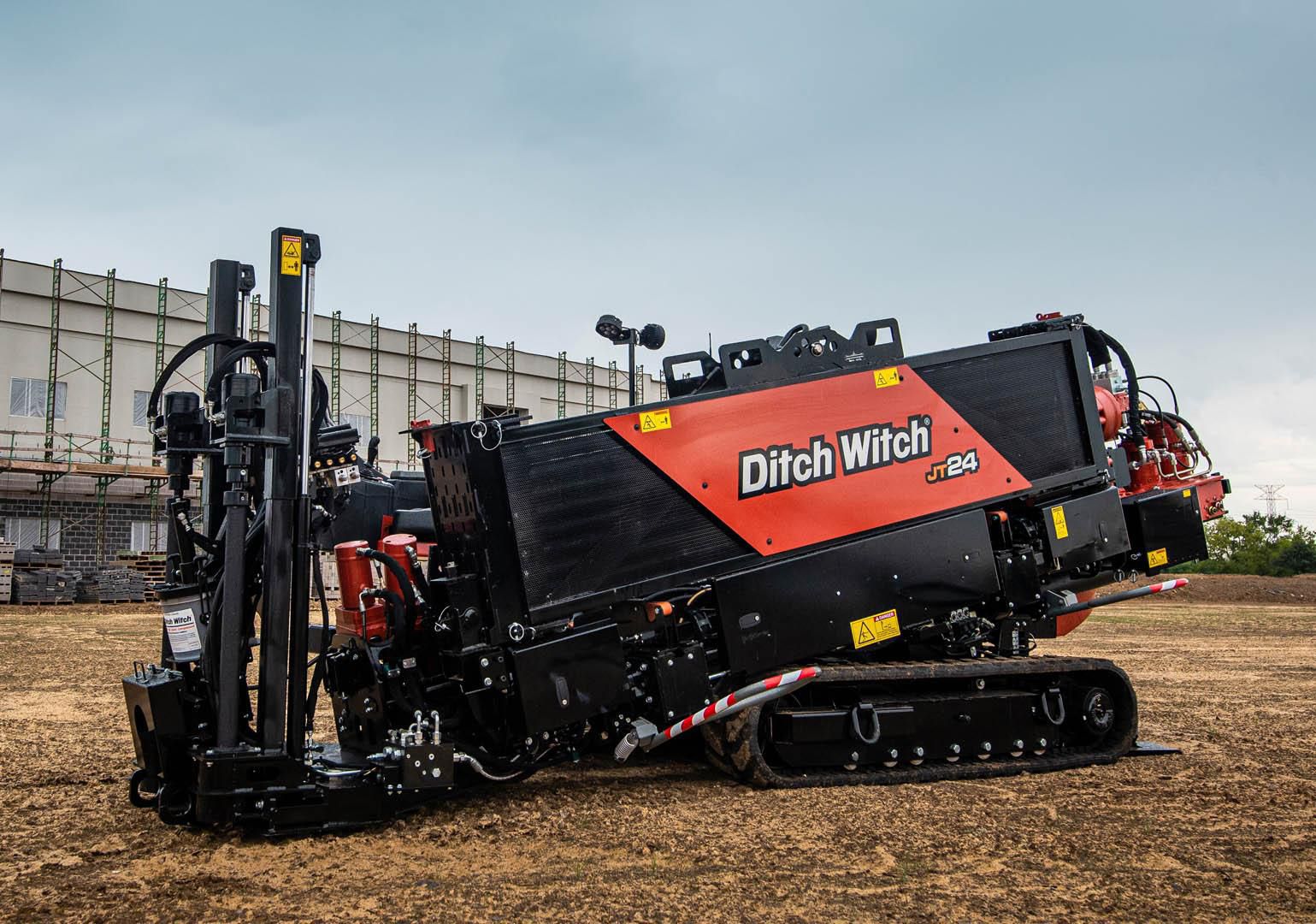 Horizontal directional drilling rig jt24 the charles machine works