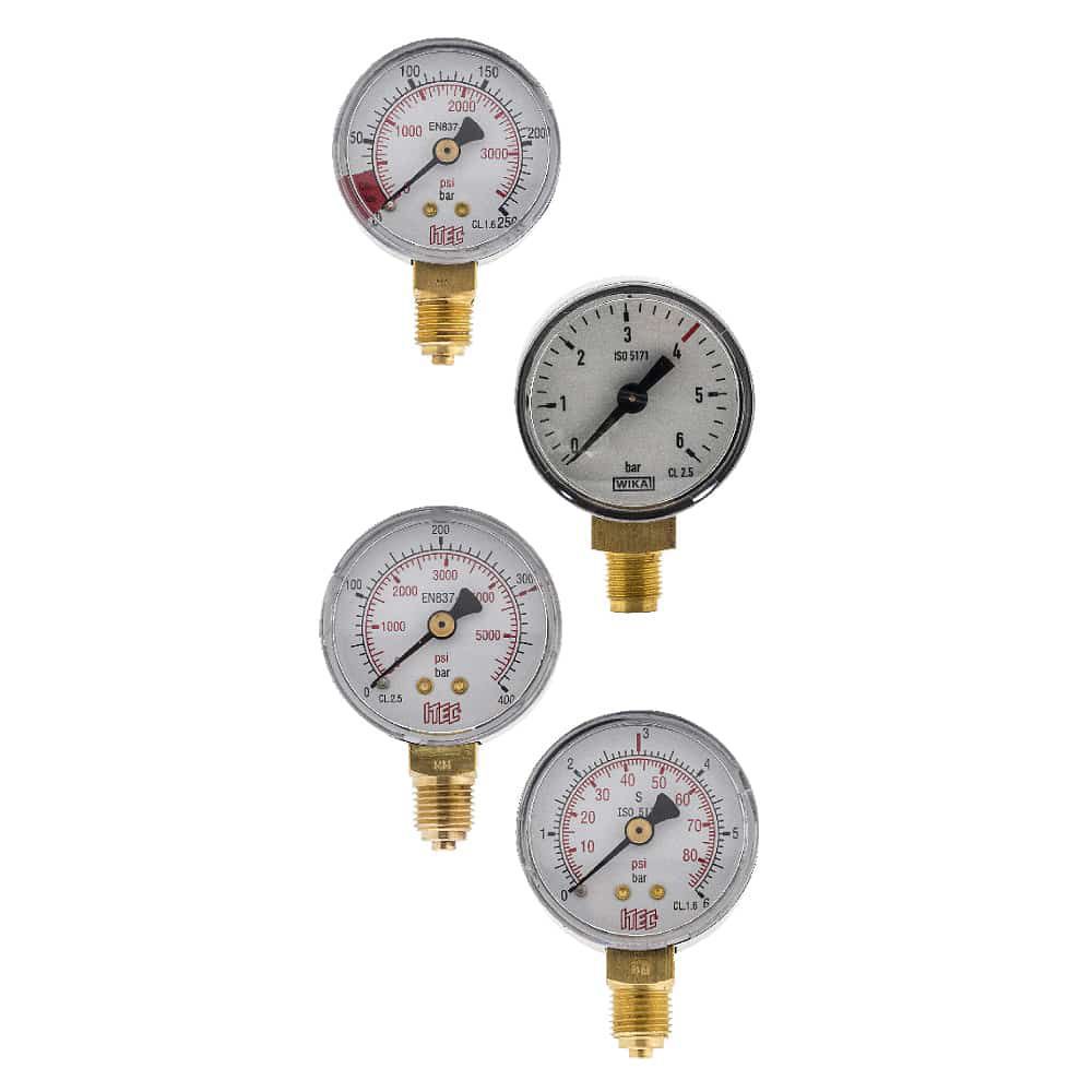 Dial pressure gauge Q5020104I OXYTURBO SRL for gas / lowpressure
