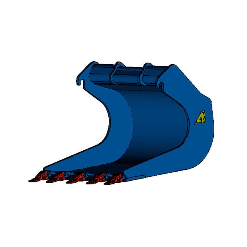 Standard tooth bucket BANANA ARDEN Equipment for excavators / 5 teeth