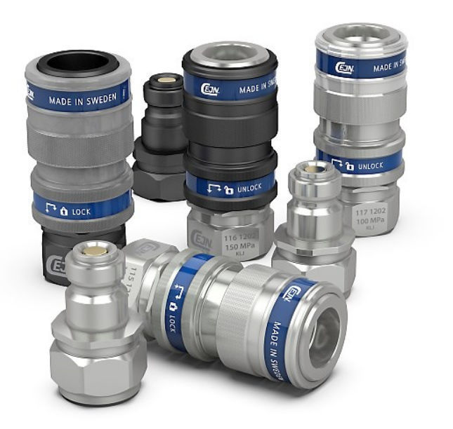 Hydraulic fitting 10115 series CEJN quick / CEJN / stainless steel