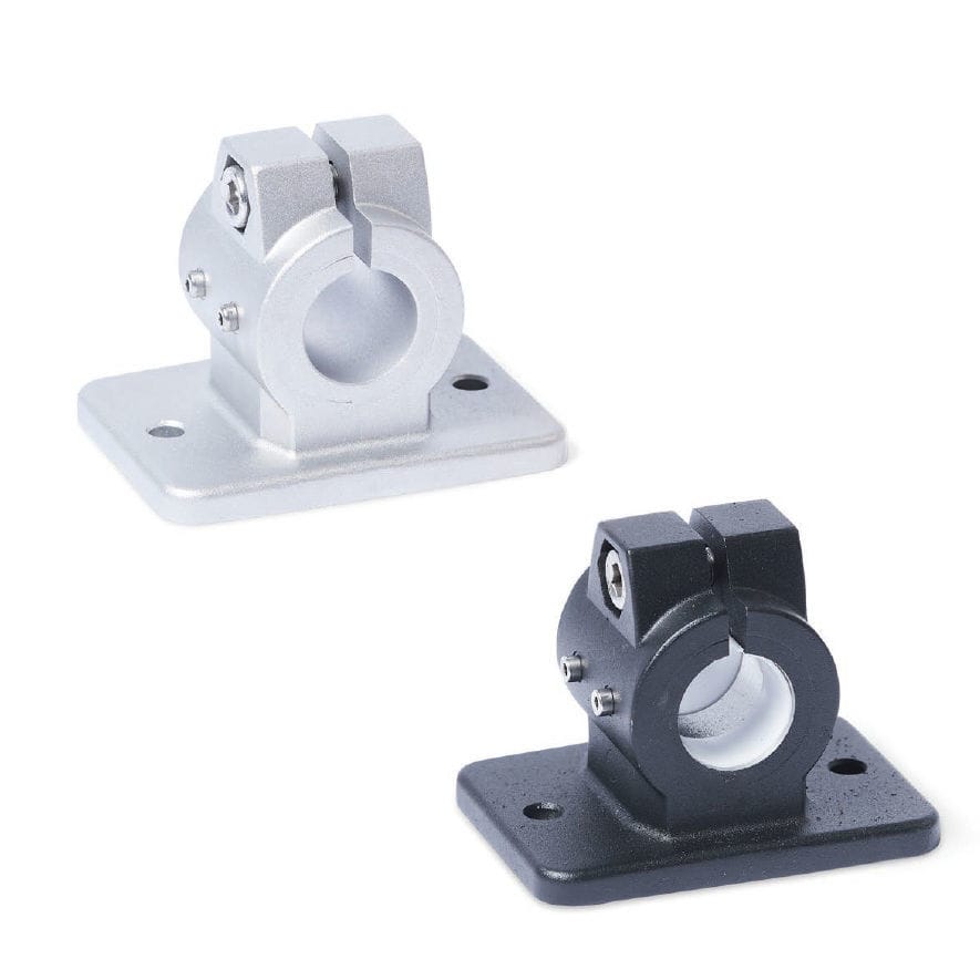 Round tube connector FSZ.E Inocon GmbH aluminum / adjustable