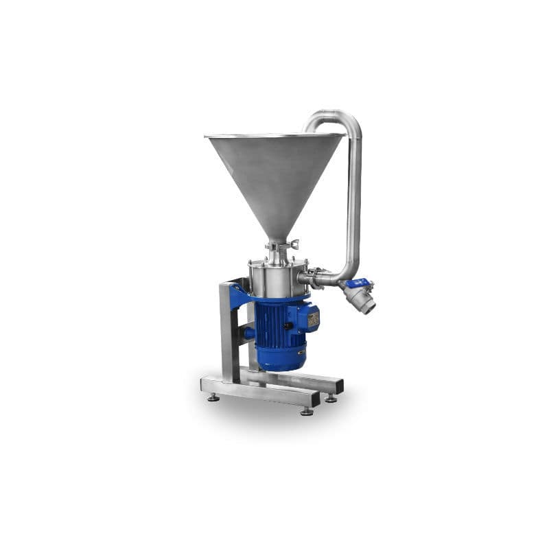 Rotorstator homogenizer AHU Normit inline / for liquids / vertical